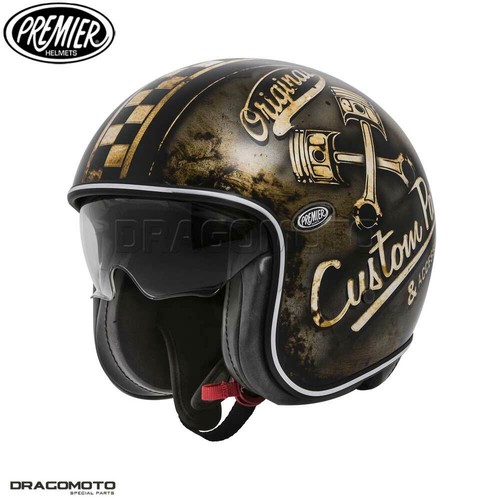 Casco Premier VINTAGE EVO OP 9 BM M Aperto Jet Moto Taglia M | eBay