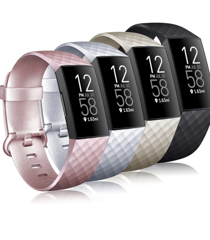 X4 SMALL For Fitbit Charge and Soft Waterproof Replacement