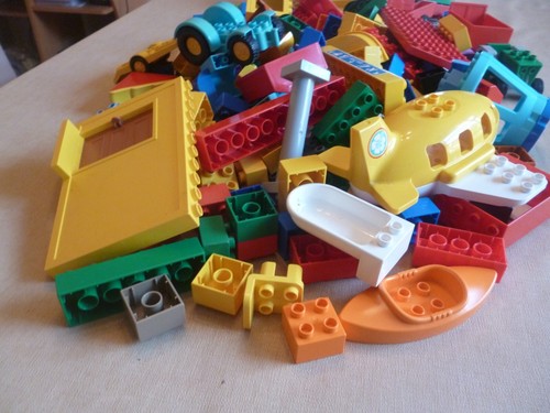 Duplo 3kg-3000g Genuine Bundle Mixed Bricks Parts Pieces Job Lot - 第 6/12 張圖片