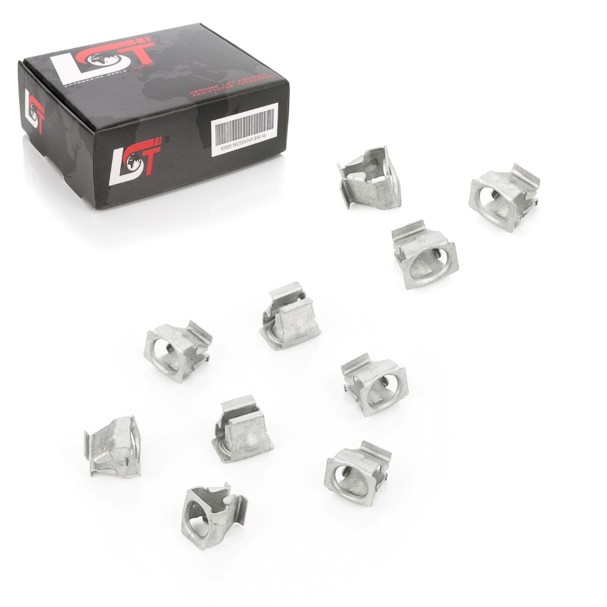 10x Metal Clamp Coolant Pipe Fastening Clips for VW PASSAT 3B
