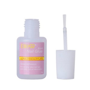 Détails Sur Lot De Colle Avec Pinceau 10ml Pour Faux Ongles Capsules Tips Manucure Nail Art