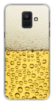 Coque en silicone imprimée compatible Samsung Galaxy A6 2018 Pression - Photo 1/3