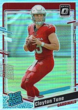 2023 Donruss Optic #202 Clayton Tune Silver Prizim FREE SHIPPING