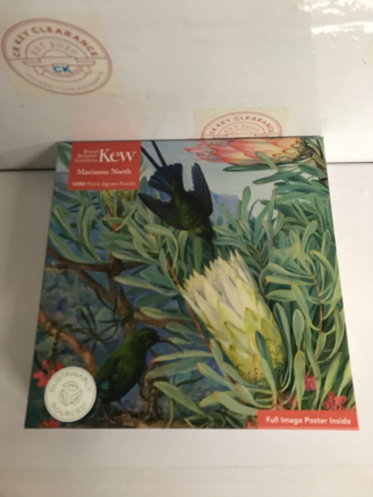 Adult Jigsaw Kew Gardens' Marianne North: Honeyflowers and Honeysuckers: 1000 pi