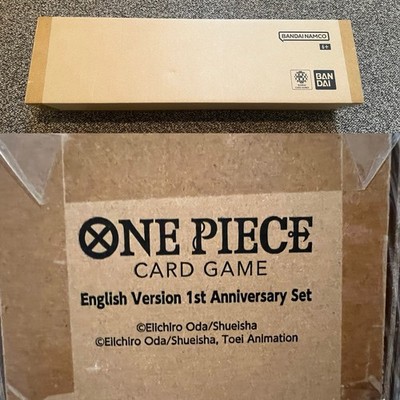 One Piece Card Game 1st Anniversary Set English Version Box - New
