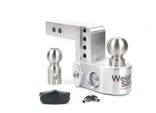 Weigh Safe WS4-2 4" Drop Hitch w/2" Shank (8K/10K GTWR)