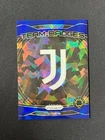 Juventus 2025 Prizm FIFA Club World Cup Team Badges Blue Ice Prizm 86/99 #12