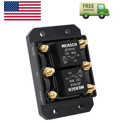 12V Forward and Reverse Relay Module, Six Terminal, Replaces 5541100 ,for Tar...