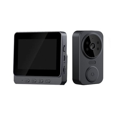 2.4G Wireless Smart 4.3'' IPS Screen Intercom Video Doorbell Camera Monitor Home