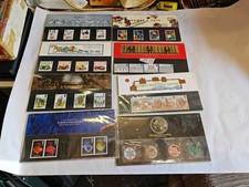 GB 1989 8 Presentation Packs Inc Games Toys & Christmas 89