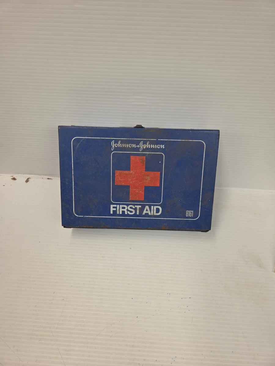 Johnson First Aid Kit In Medicine & First Aid Advertising for sale