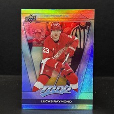 2025-26 Upper Deck MVP #123 Lucas Raymond Silver Collection Detroit Red Wings