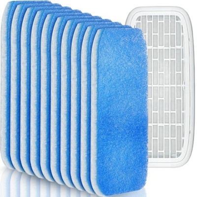Ziliny 10 Pack RV AC Filters for Air 12.9 x 5.5 Inch, Rounded Rectangle