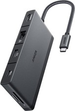 Anker 552 9-in-1 Hub - 100W PD, 4K HDMI 1.4  30Hz, 4x USB ports, Ethernet, SD