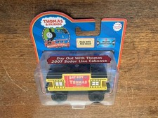 2007 Learning Curve Wooden Thomas Train Day Out with Thomas Sodor Line Caboose!