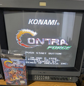 Contra: Force NES Nintendo KONAMI