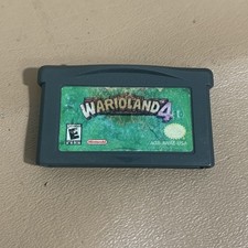 Wario Land 4 Nintendo Game Boy Advance GBA Authentic