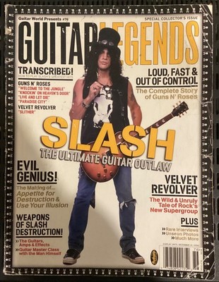 Guitar Legends Magazine #76: SLASH Guns N Roses - Special Collector s Issue 2004