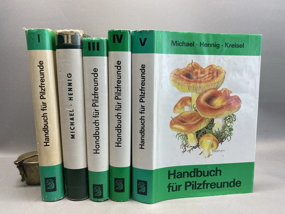 Michael, Edmund Hennig, Bruno u. Kreisel Hanns Handbuch für Pilzfreunde. Bd. 1-6 - Bild 2 von 4