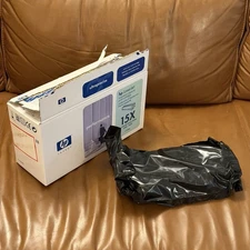 Genuine HP LaserJet 15X Black Toner High Volume Print Cartridge C7115X Open Box