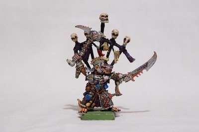 Warhammer Skaven Warlord Queek Headtaker Metall OOP Games Workshop Oldhammer 90er
