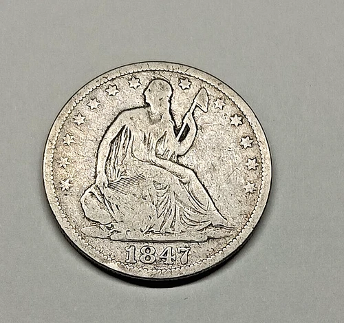 1847-O 50 Cent Seated Liberty Half Dollar