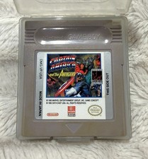 Captain America and The Avengers Gameboy Cartridge and Case - Original Owner