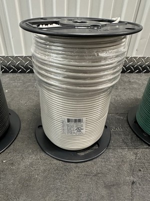 Colonial Wire THHN 10 AWG White Solid Copper, 500 FT, 600v