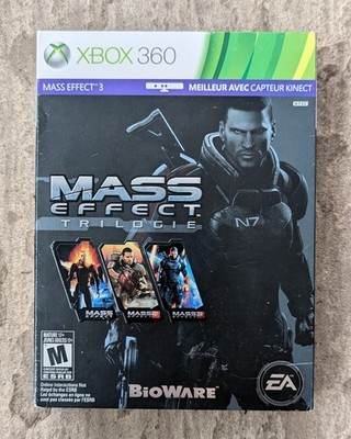 Mass Effect Trilogie (5-disc Set, 2011, Xbox 360) *FRENCH/FRANCAIS*