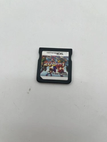 Nintendo DS 208 In 1 Multi Game Cartridge NDS Compilation Cart H01-208