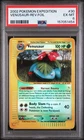 2002 POKEMON EXPEDITION #30 VENUSAUR-REVERSE FOIL PSA 6
