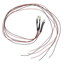 Flackernde LED Gartendeko Haus Modell Beleuchtung orange gelb 20mA pro LED