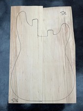 ALDER 2-piece Stratocaster guitar body set 505 x 345 x 50mm S3