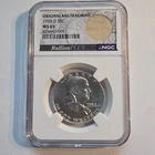 1958-D Franklin 50C NGC MS65 Original Bag Fragment UNC