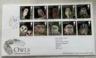 GB QEII 2018 Owls Strips Royal Mail FDC Rarer Hooton Ellesmere Port SHS