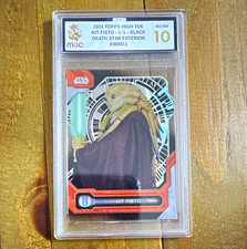 Topps 2024 High Tek Star Wars Kit Fisto Death Star Exterior #60 Black 1/1
