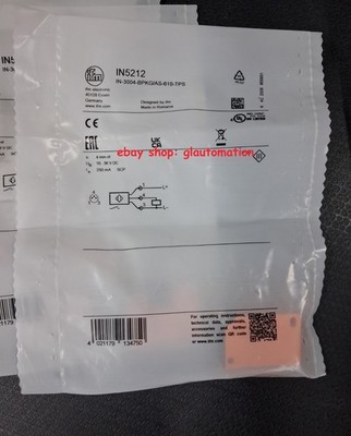 1P NEW IFM IN5212 Accept counteroffer
