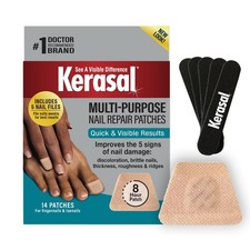 Kerasal Multi-Purpose Patches for Nail Repair for Damaged Nails, 14ct and Pac...