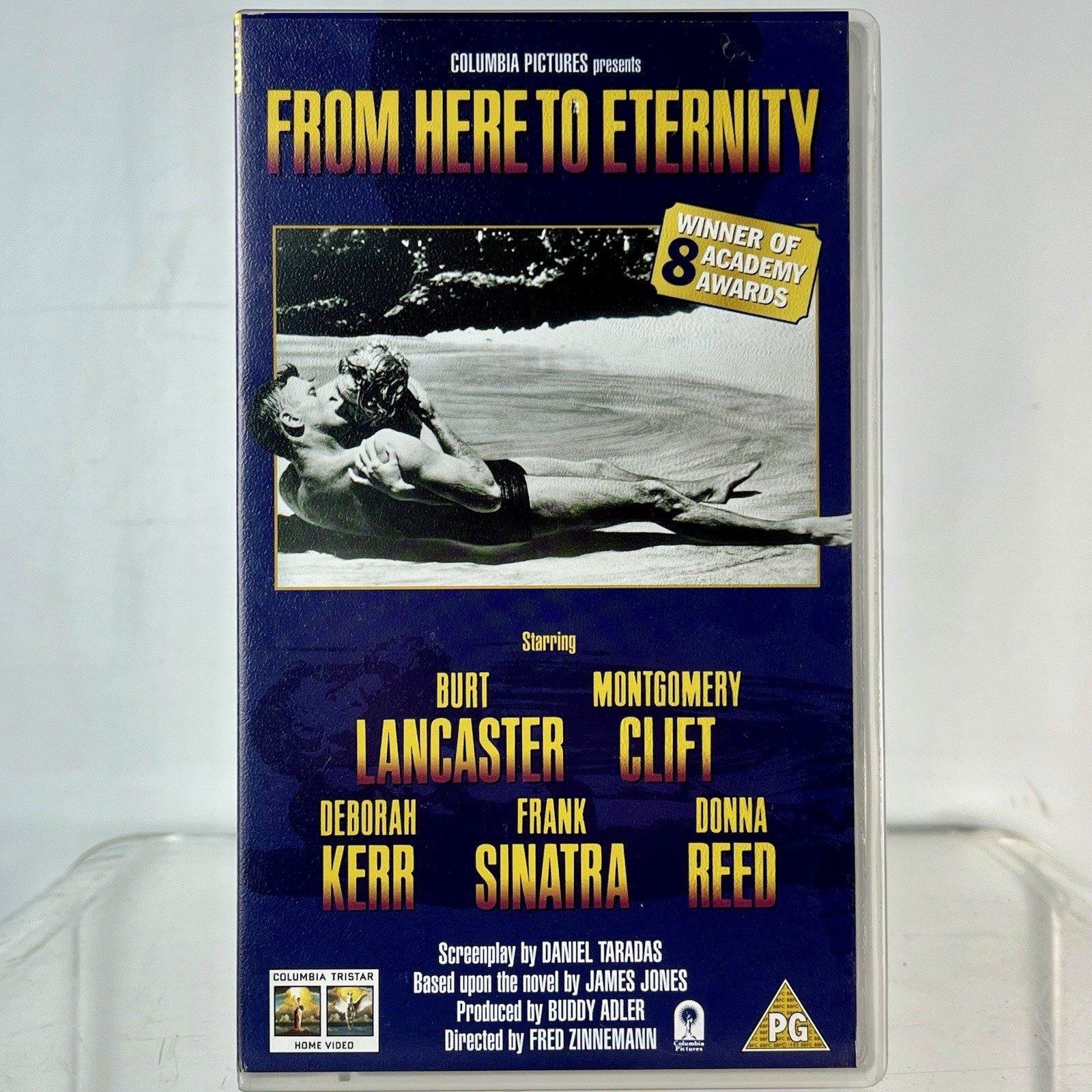 FROM HERE TO ETERNITY Video Tape VHS CASSETTE PAL 1953 Burt Lancaster Donna Reed
