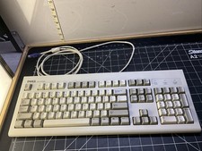 Dell Quietkey Keyboard Model SK-1000REW PS/2 Wired Vintage Beige