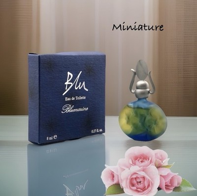   BLU BLUMARINE by SCHIAPPARELLI PIKENZ Miniature 0.27 oz Mini EDT NEW SEALED 