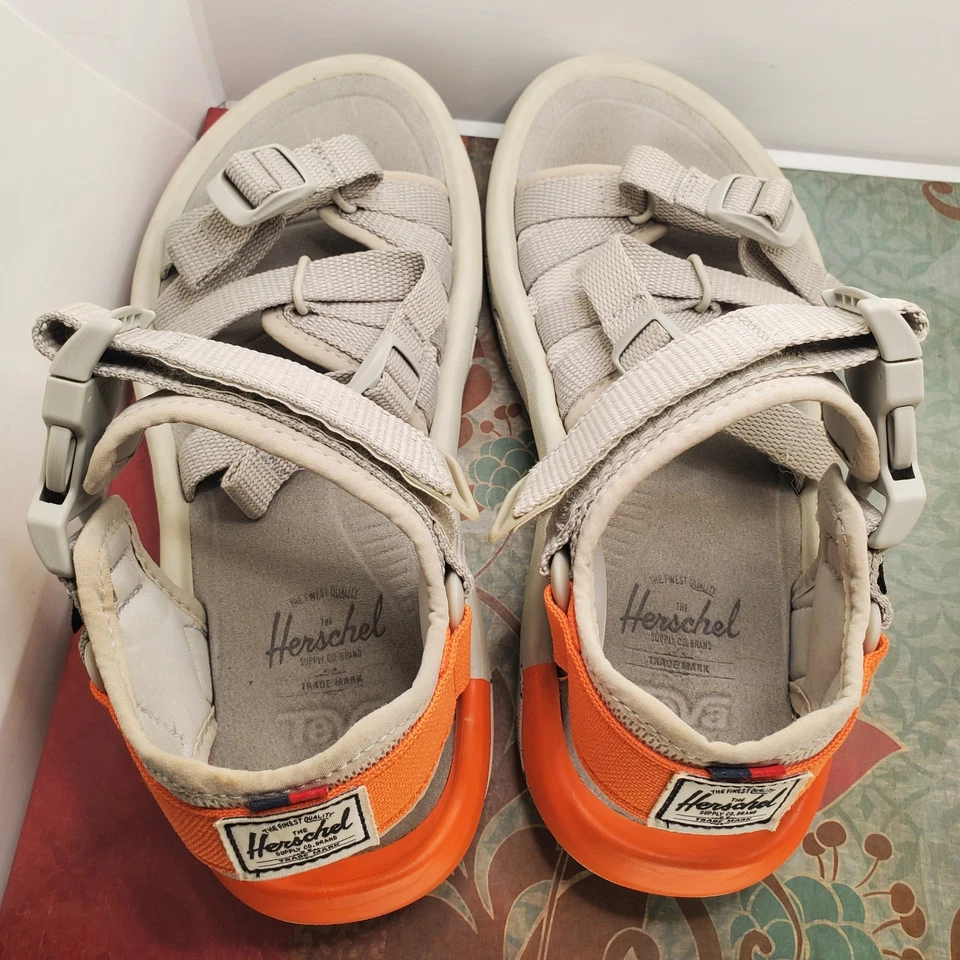SANDALIA TEVA X Herschel para Hombres Hurricane XLT2 GRIS ALP/NARANJA Talla 9 Foto 2 de 4