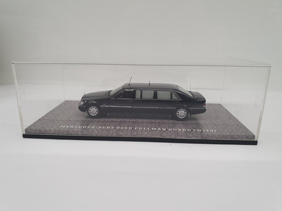 1/43 MEGA RARE MERCEDES-BENZ S500 PULLMAN GUARD W140 YELTSIN DIP