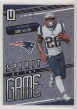 2019 Panini Unparalleled Spirit of the Game Sony Michel #SG-SM 1u6