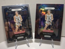 2024 Panini Prizm Monopoly WNBA - Maddy Siegrist #59 Classic Icons Red Prizm +1