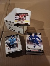 2023-24 TIM HORTONS DUOS COMPLETE BASE NHL HOCKEY SET 1-100 UPPER DECK BEDARD RC