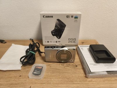 Canon IXUS 275 HS 20,2MP Kompaktkamera - Silber