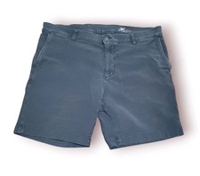 Faherty Shorts Mens 36 Gray All Day Chino Stretch