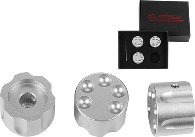 3x Aluminum Guitar and Bass Control Knobs Fit MusicMan,Fender,Charvel,ESP LTD