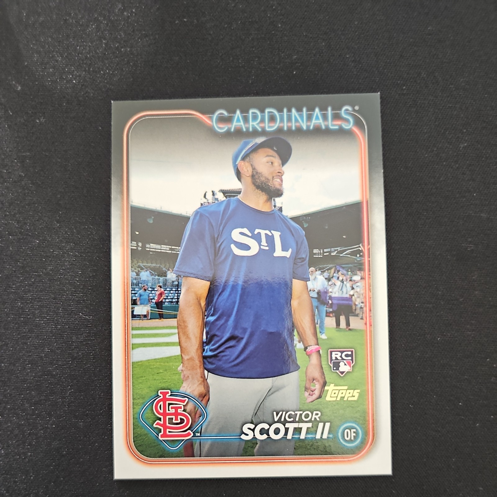 Victor Scott II 2024 Topps Update Golden Mirror SSP Rookie #US2 RC